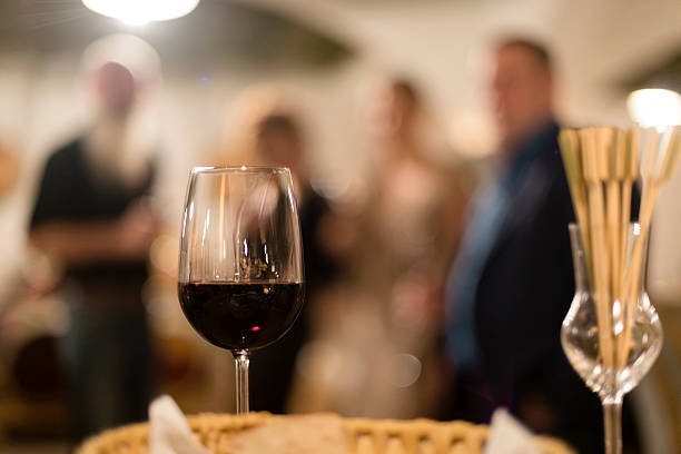 istock Friends Enjoying Red Wine, Cellar in Europe 510153071