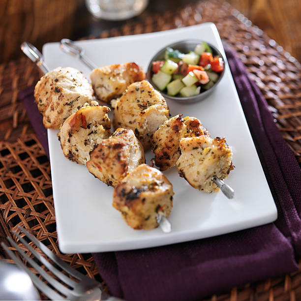 istock grilled chicken skewers 510157655
