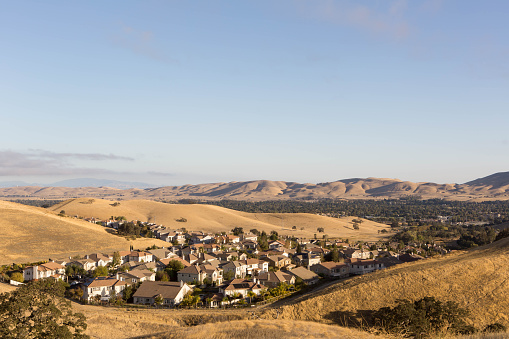 Suburban Houses in the Bay Area of California