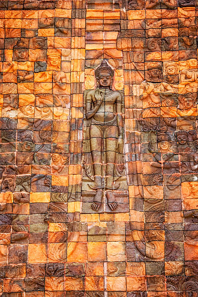 istock close up buddha statue in bake cray 510159825