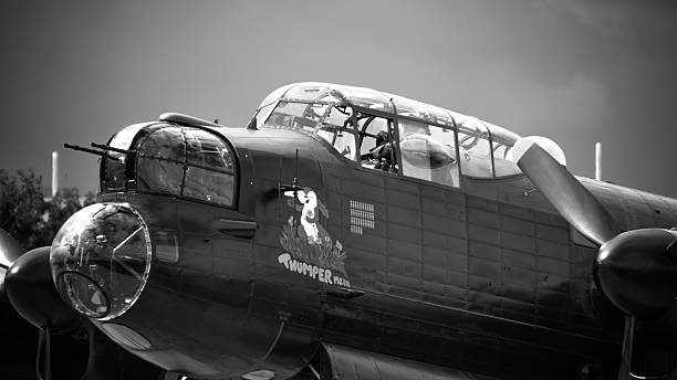 istock Side view of English Lancaster Bomber 510160087