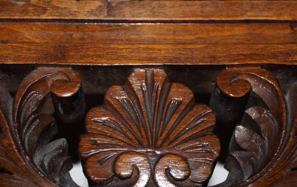 istock Wood carving - detail 510162924
