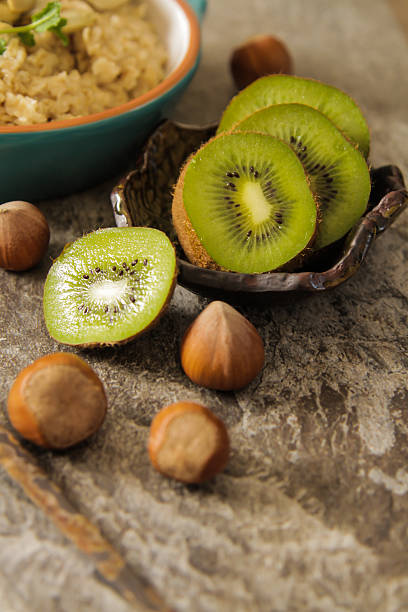 istock oatmeal with bananas and nuts Kiwi 510167308