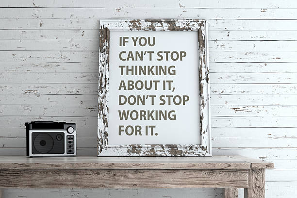 istock Inspirational Quote on Picture Frame. 510173306