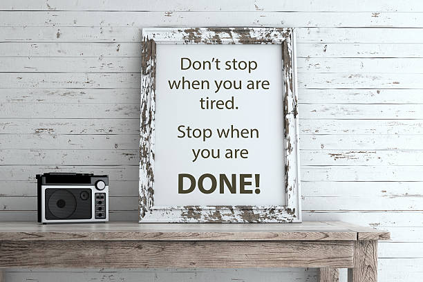 istock Inspirational Quote on Picture Frame. 510173466