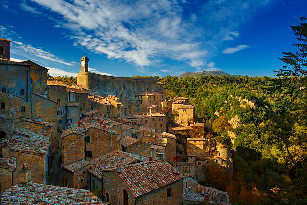 istock Sorano - tuff city in Tuscany 510174570