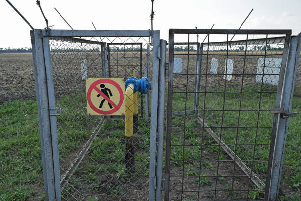 istock The latch on the underground gas pipeline 510174760