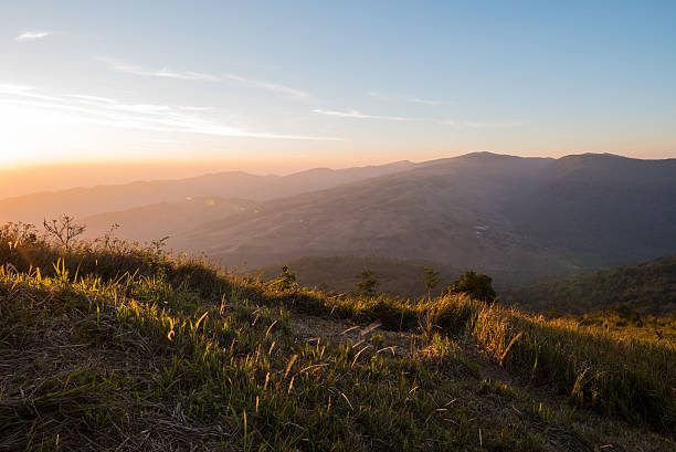 istock Sun in the morning paint the mountain with light. 510176516