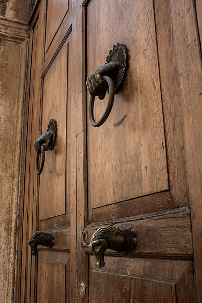 istock Door knocker in Italy 510179839