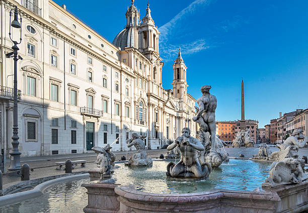 istock Rome, Italy, Fountain at Piazza Navona 510179855