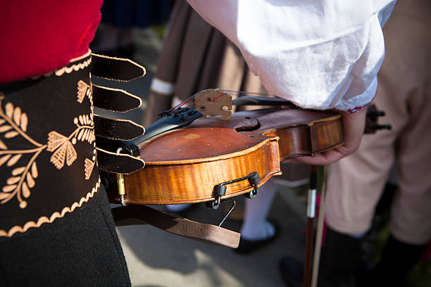 istock Folk musician with violin 510180791