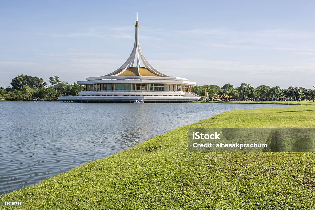 Rama 9 park Hall Ratchamongkhon Suan Luang Rama 9 Park and Botanical Garden is the largest in Bangkok Abas Suan Stock Photo