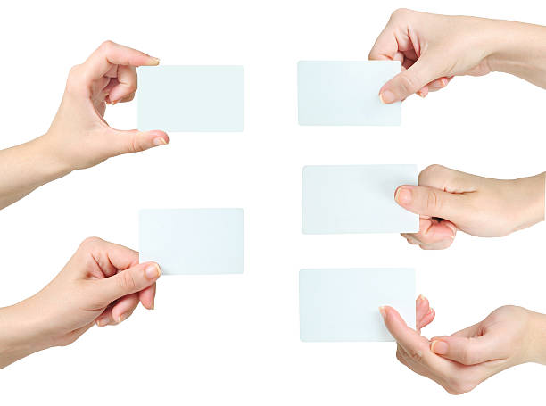 istock Hand holding business card 510181961