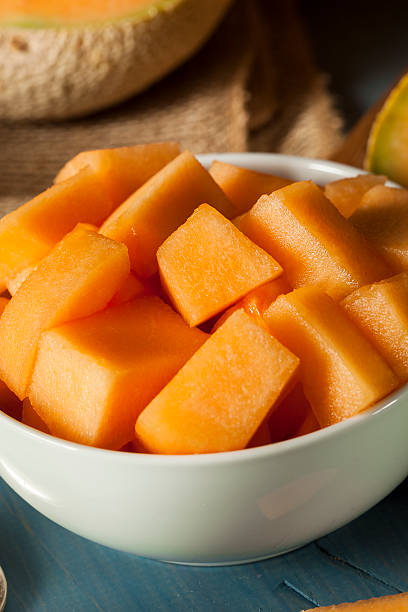 istock Health Organic Orange Cantaloupe 510182675