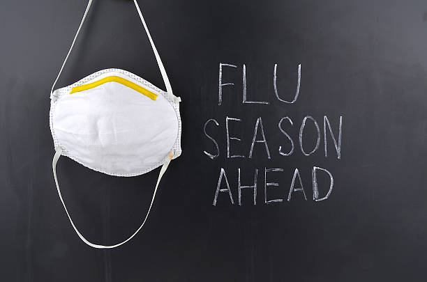 Flu Season Ahead Health Series h1n1 flu virus stock pictures, royalty-free photos & images