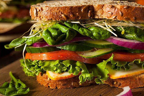 istock Healthy Vegetarian Veggie Sandwich 510185001