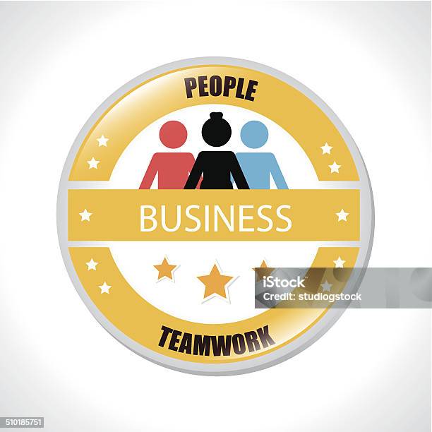 Teamwork Design Stock Illustration - Download Image Now - Communication, Community, Design