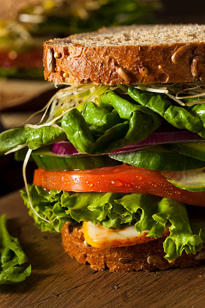 istock Healthy Vegetarian Veggie Sandwich 510185753