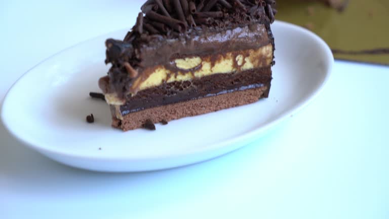 chocolate ice-cream cake