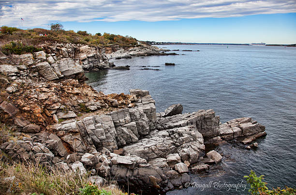 istock Rocks and Ocean at Cape Elizabeth, Maine 510198815