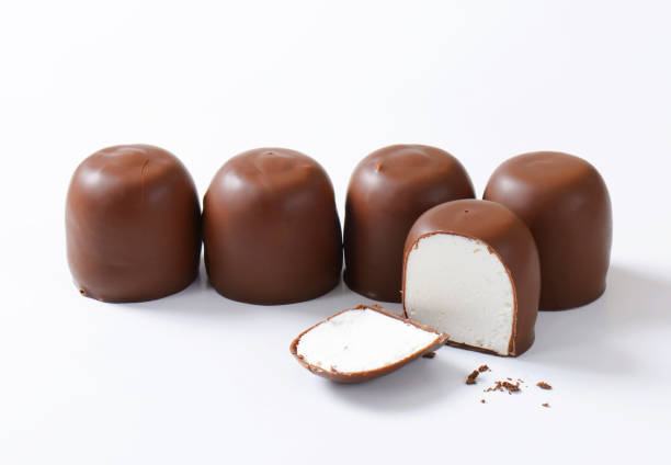 istock Chocolate-coated marshmallow treats 510199843