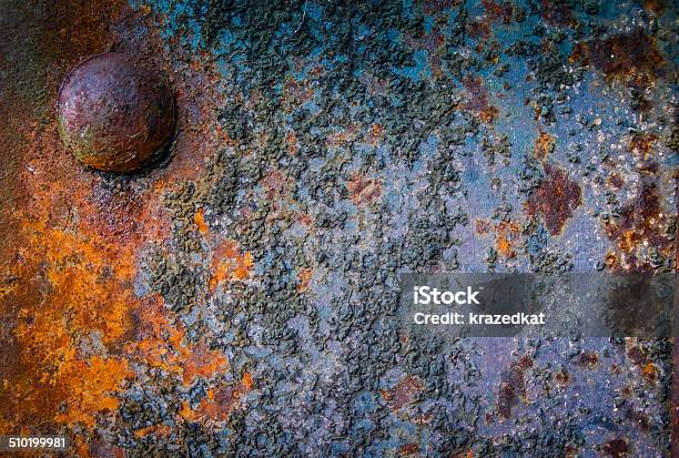 Rust Metal Textured Background Stock Photo - Download Image Now - Abstract, Aging Process, Backgrounds