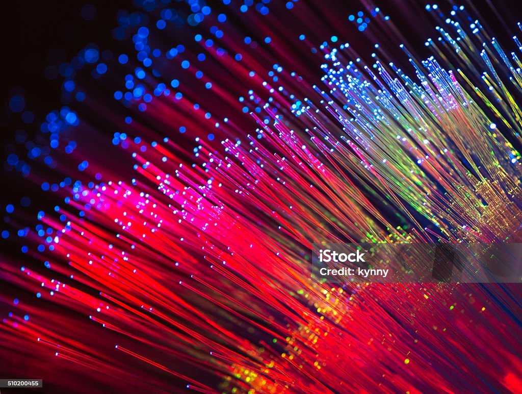 fiber optical cables fiber optic Abstract Stock Photo