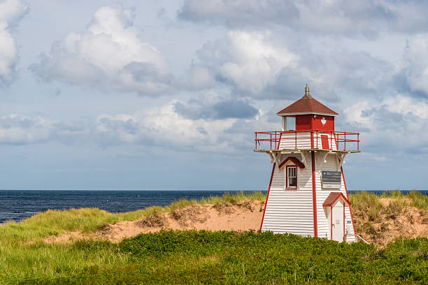 Covehead Lighthouse in Stanhope (Prince Edward Island, Canada)