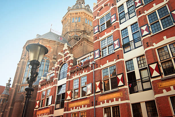 istock Traditional dutch houses 510204295