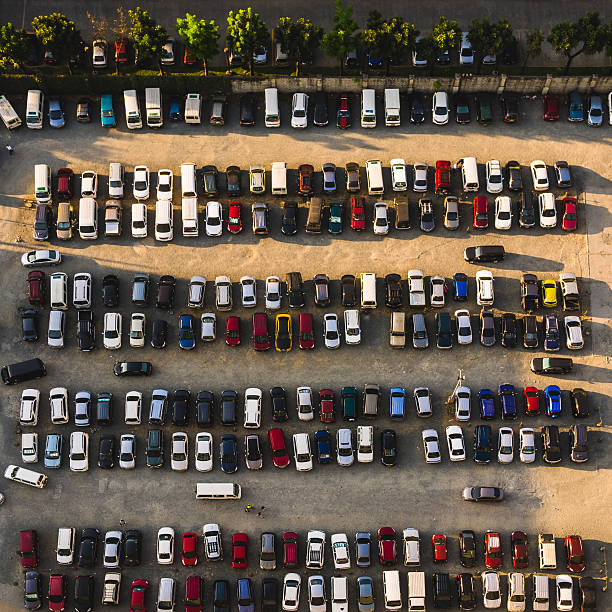 istock Parking lot in Metro Manila, Philippines 510212820