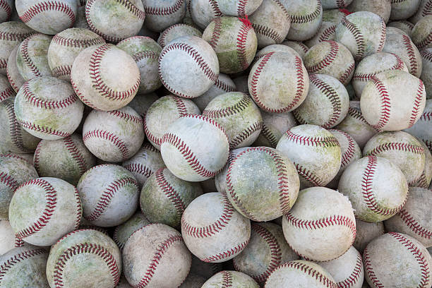 istock Large pile or group of baseballs 510220076