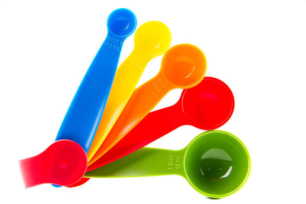 istock Five piece ingredient measuring spoon Isolated clipping path. 510221434