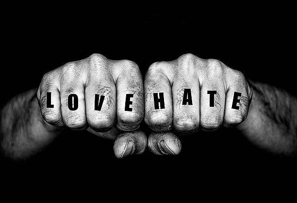 119 Love Hate Tattoos Stock Photos, Pictures & Royalty-Free Images - iStock