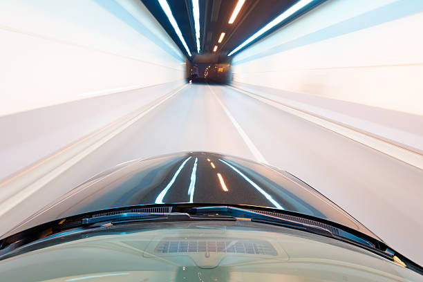 istock car on the road with motion blur background 510222569