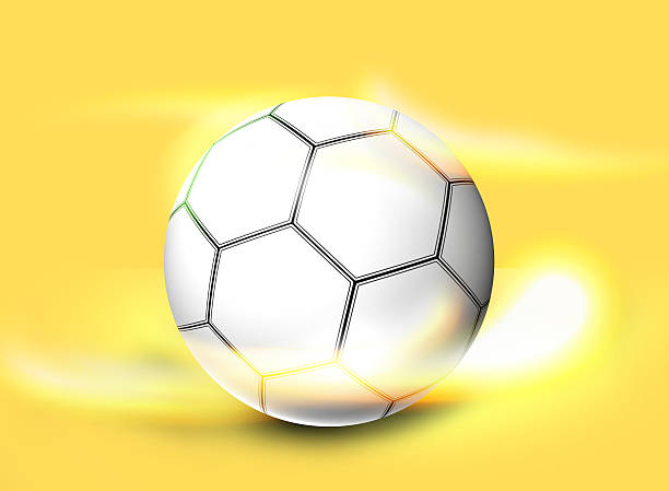 istock Football Soccer Ball Creative Ball Light Design Illustration Light Colored 510223837