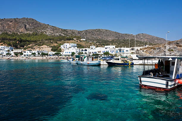 istock Idyllic greek port 510224425