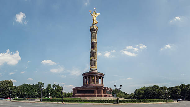 Victory Column, Berlin stock photo
