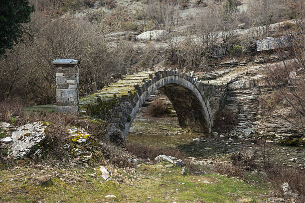 istock Captain Arcoudas stone bridge, Zagorohoria, Greece 510225467