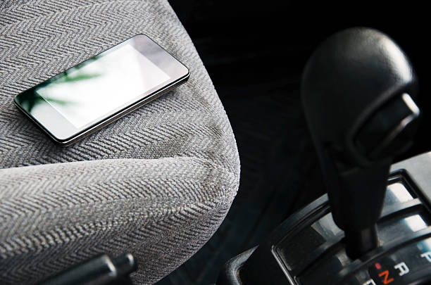 istock Smart phone in the car. 510226514