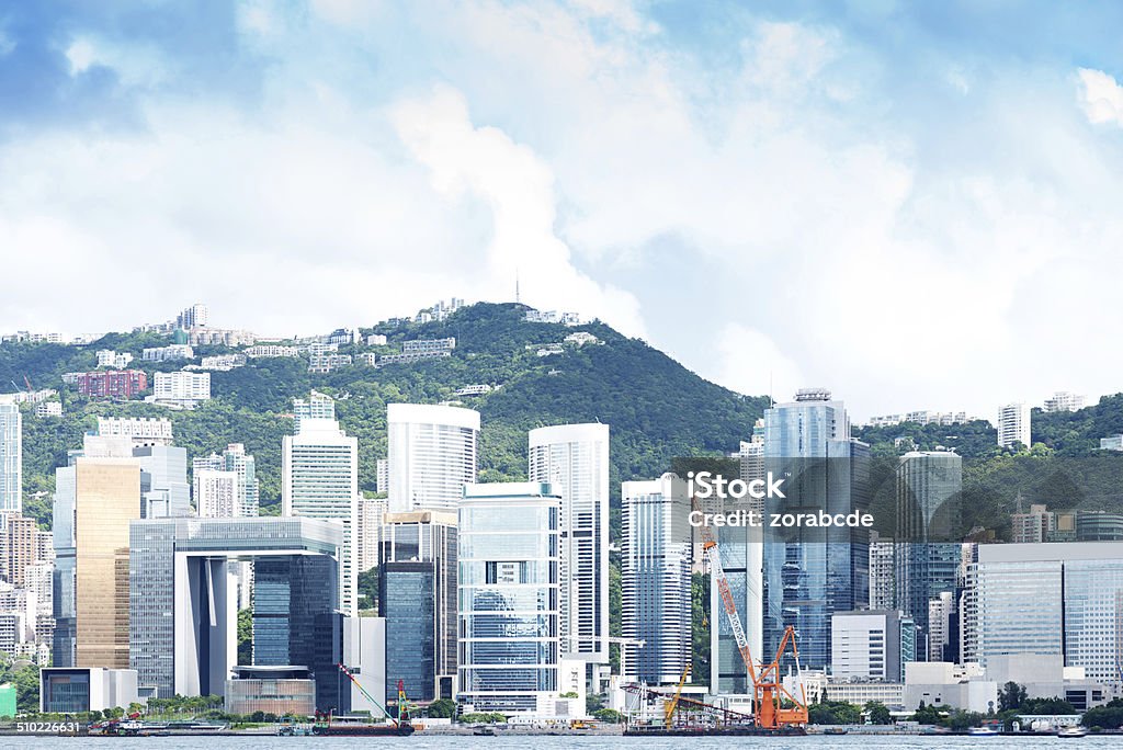 Hong Kong harbour Asia Stock Photo