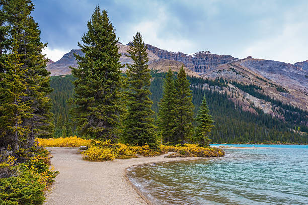 istock The lake surrounded by mountains 510230352