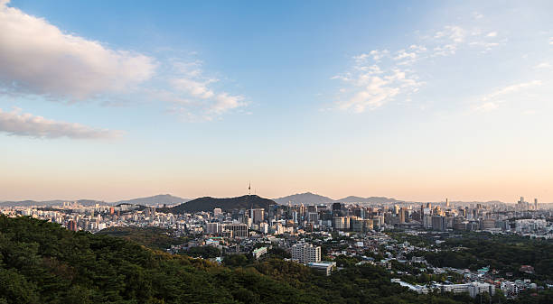 istock Sunset over Seoul 510236334