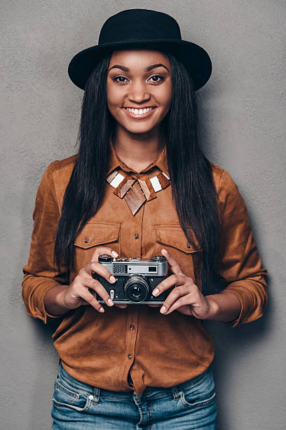 istock Cheerful photographer. 510239120