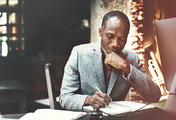 istock African Man Working Determine Workspace Lifestyle Concept 510241960