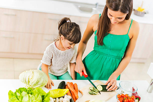 istock Mother and daughter in the kitchen. 510242253