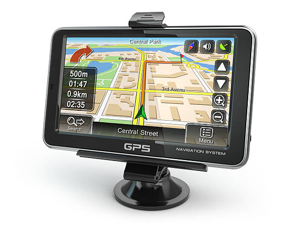 sistema de navegación gps. - global positioning system fotografías e imágenes de stock