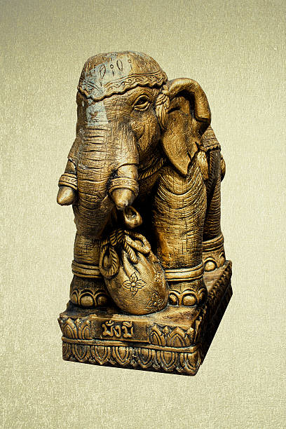 istock Animal  Elephant vintage blackground 510243393