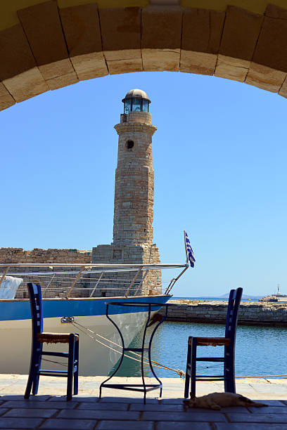 istock Harbour in rethimno crete 510245581
