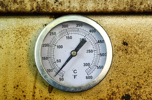 istock Temperature meter of oven 510245627