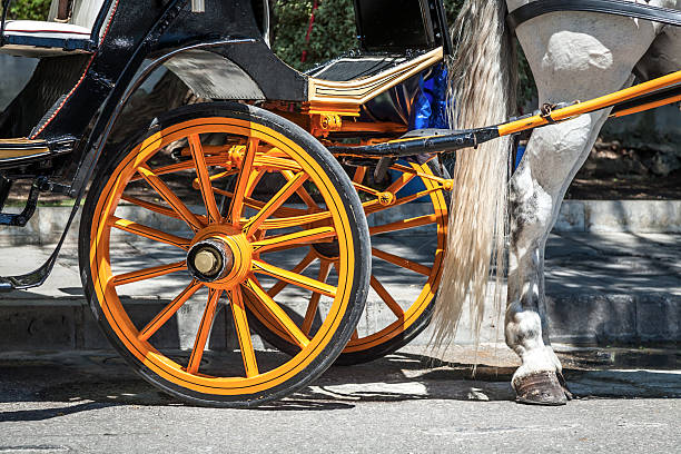istock Typical car Spanish horses 510265527